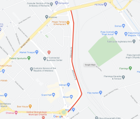 Se suspendează traficul rutier pe str. Albișoara, în perimetrul bd. Iurii Gagarin - str. Ismail